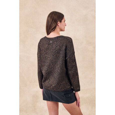 Sweater Lurex Negro