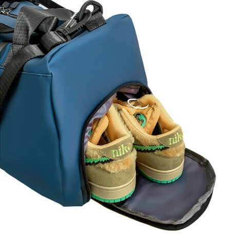 Bolso De Viaje Expert Deportivo Grande Impermeable Azul