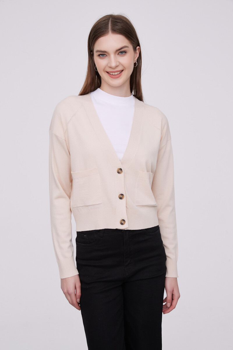 Cardigan Paki - Beige 