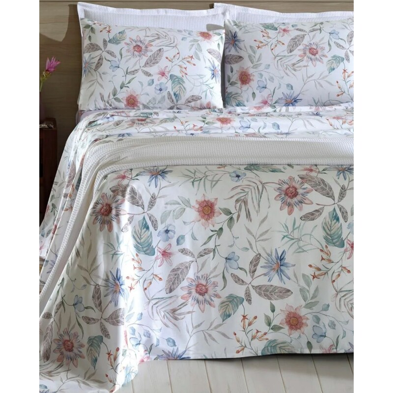 Juego de Sábanas Estampadas Queen Size Dohler Stella 130 Hilos 100% Algodón Juego de Sábanas Estampadas Queen Size Dohler Stella 130 Hilos 100% Algodón