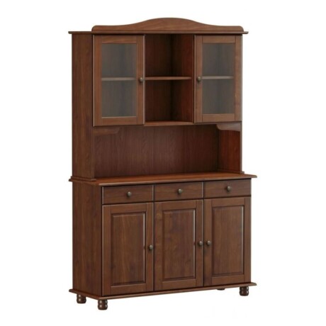 Cristalero 3+2 Puertas + 3 Cajones Café 8925WN Cristalero 3+2 Puertas + 3 Cajones Café 8925WN