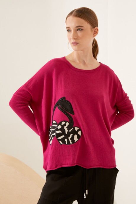 SWEATER GRACE FUCSIA