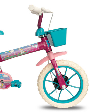 Bicicleta Infantil Verden Con Rueditas Montaña Rod 12 Violeta