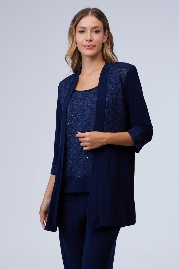 Set Blusa, Pantalón & Chaqueta AZUL