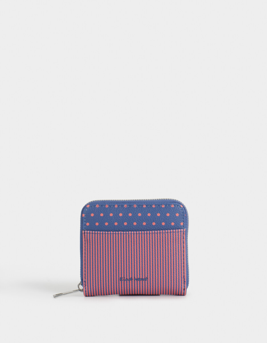 Billetera Cuerina Lunares 