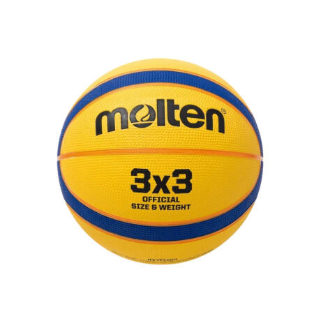 PELOTA DE BASQUET 3X3 Yellow & Blue