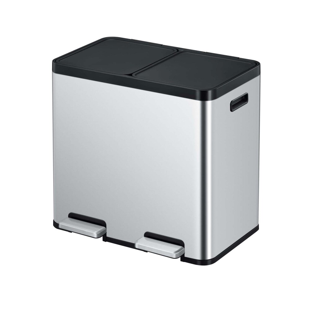 PAPELERA ACERO-INOXIDABLE GRIS EK9125MT