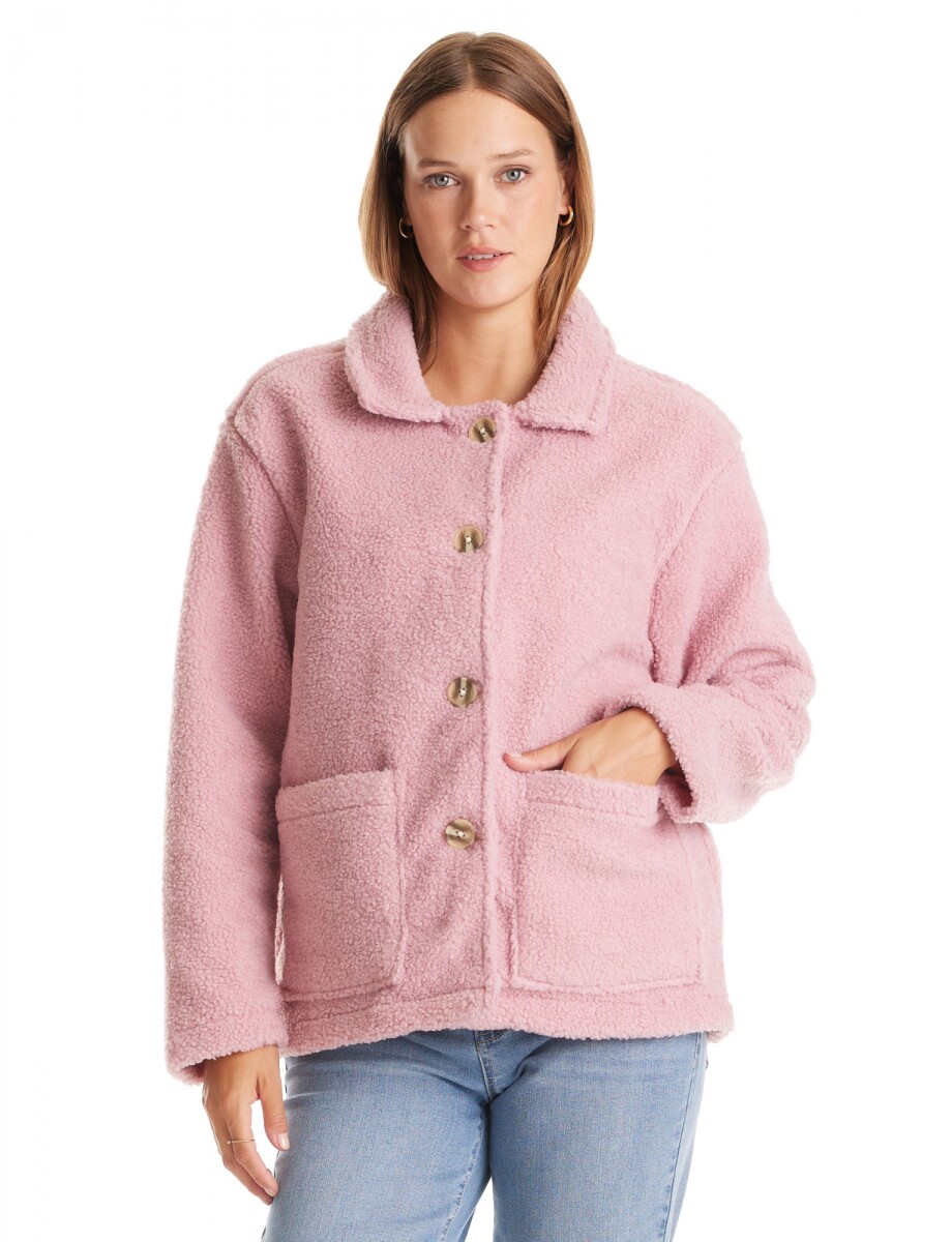 Sobrecamisa Sherpa - Rosa 