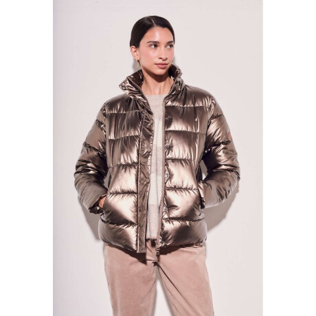 Campera Engomada Water Repellent Cobre