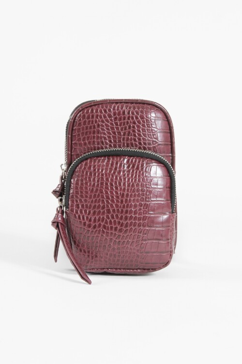 Porta celular croco bordo