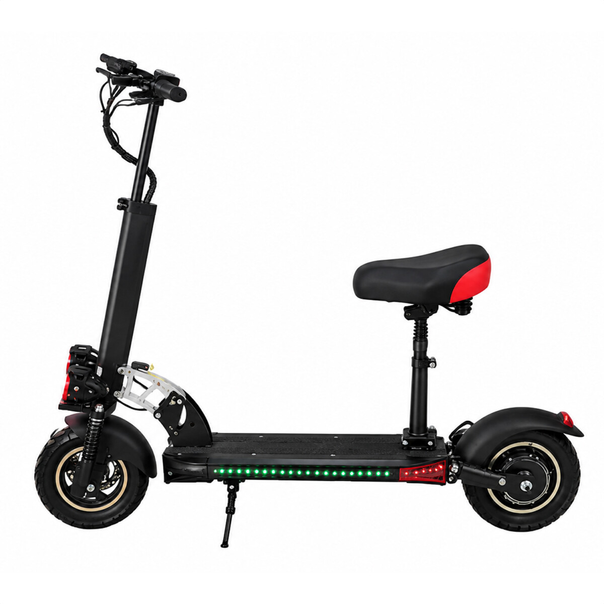 Monopatín Con Asiento Sgx2 10" 500w 120kg - MONOPATIN LIKE PL SGX2 C/ASIENTO NEGRO 