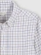 Camisa Cuadro Ventana Azul Y Gris Azul