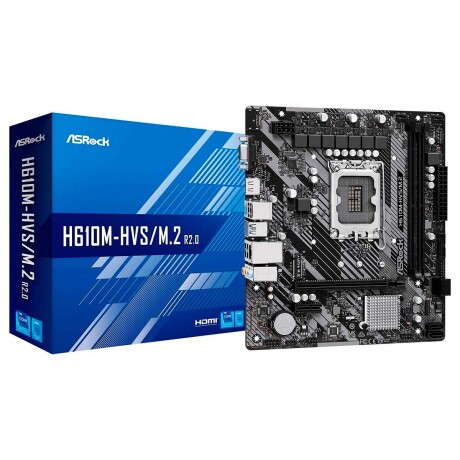 Motherboard Asrock H610M-HVS m2 R2.0 S1700 001