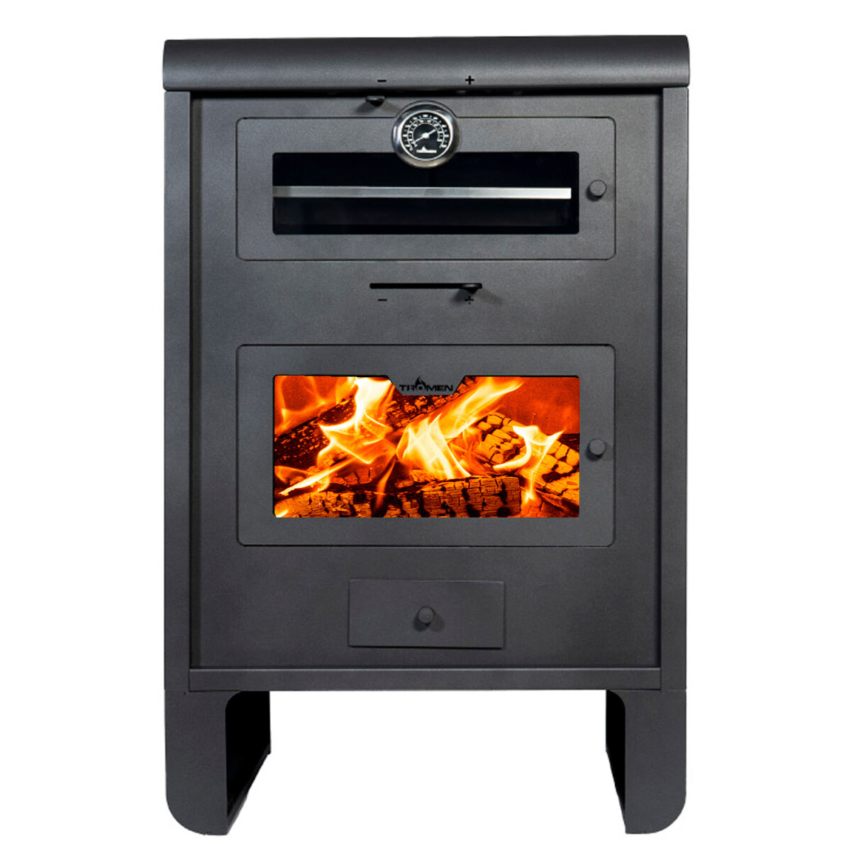 Calefactor Tromen Pehuen P22 Con Horno Integrado - CALEFACTOR TROMEN P22 CON HORNO 32314 