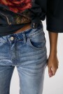 JEAN WIDE LINCE SHINNY Azul