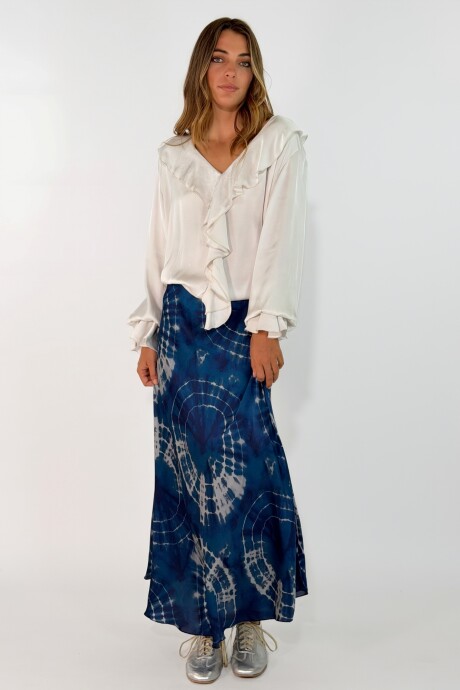 POLLERA CALISTA Azul