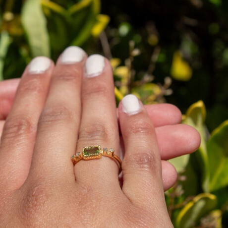 Anillo Karvik de plata 925 bañada en oro 18 K 0