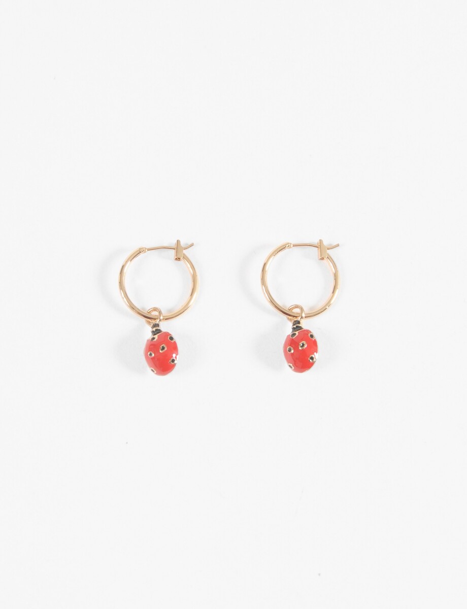 Aros dije San antonio - dorado 