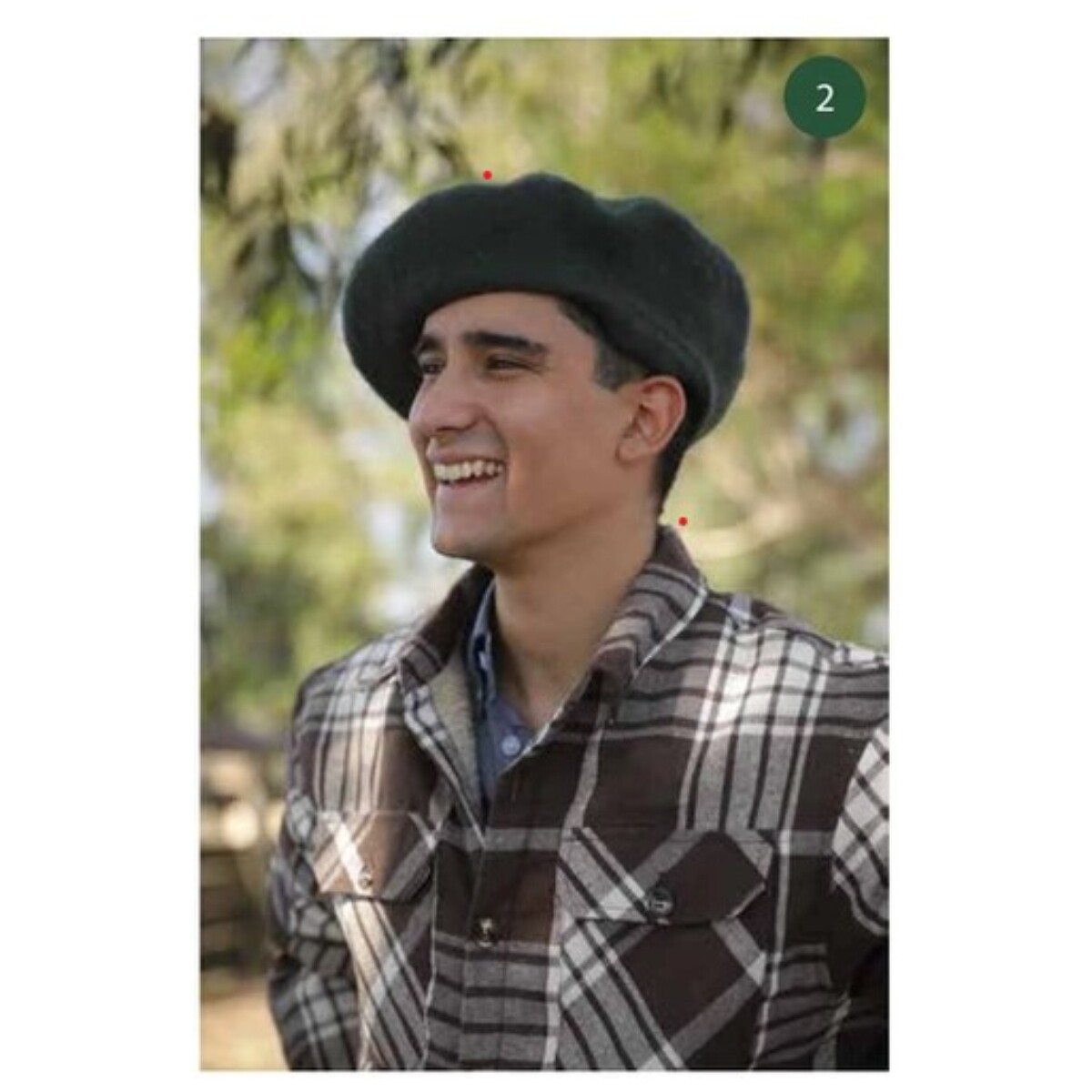 Camisa Mulita Forrada - Marron 