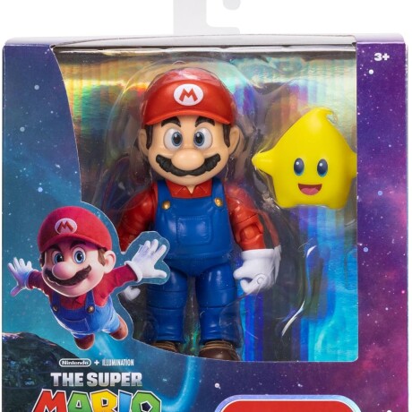 FIGURA SUPER MARIO GALAXY 5" ROJO