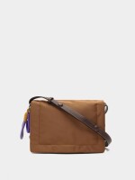 Bolso Bandolera De Nylon S camel