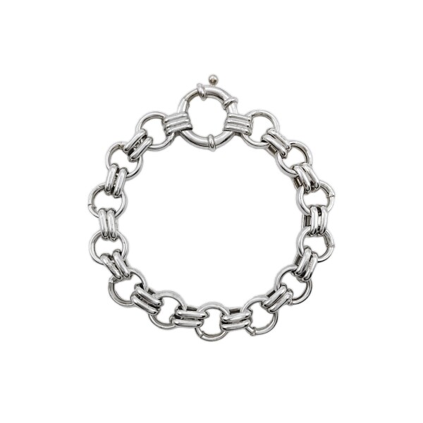 Pulsera Circulos-Plata 925-Sin piedra-PU3051 Sinpiedra
