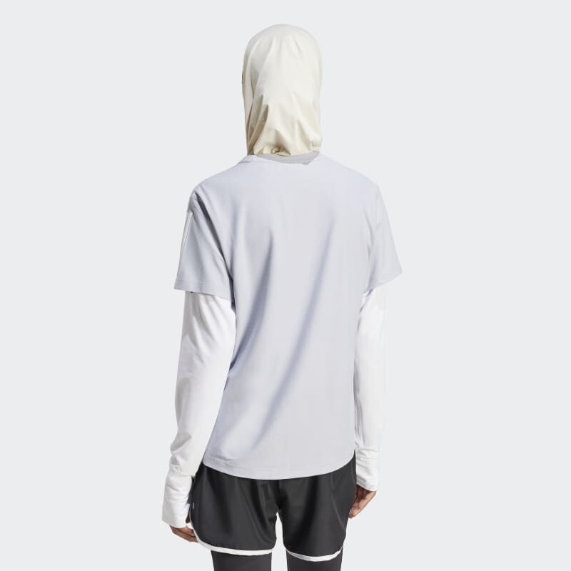 Remera Adidas Own The Run Gris