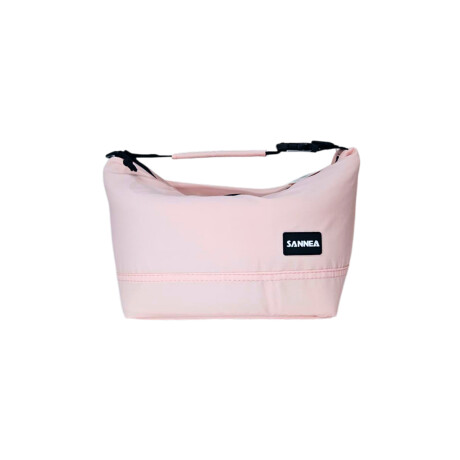 Lunchera térmica 6L con asa y correa para colgar 23x14x20cm Rosado