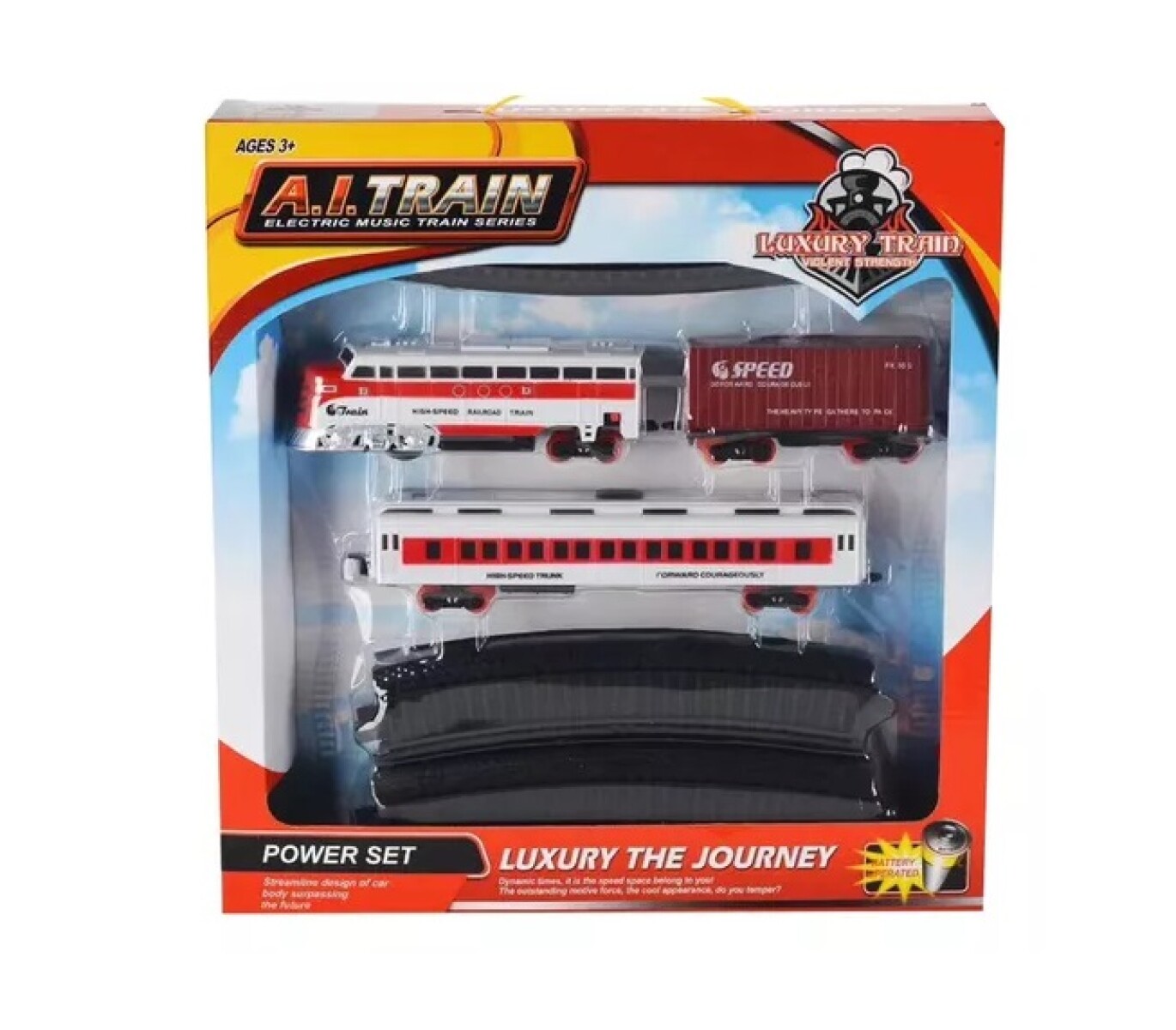 Set Tren De Lujo Luxury Experience Con Accesorios 