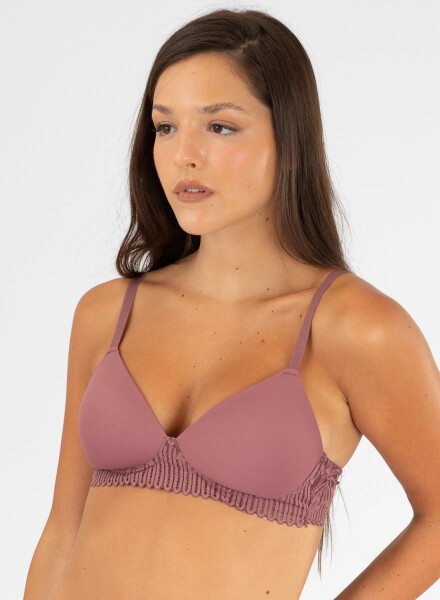 Triangulo granate Rosa antique