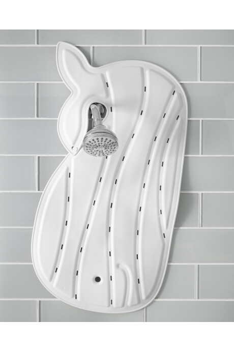 Alfombra antideslizante para baño, blanca Alfombra antideslizante para baño, blanca