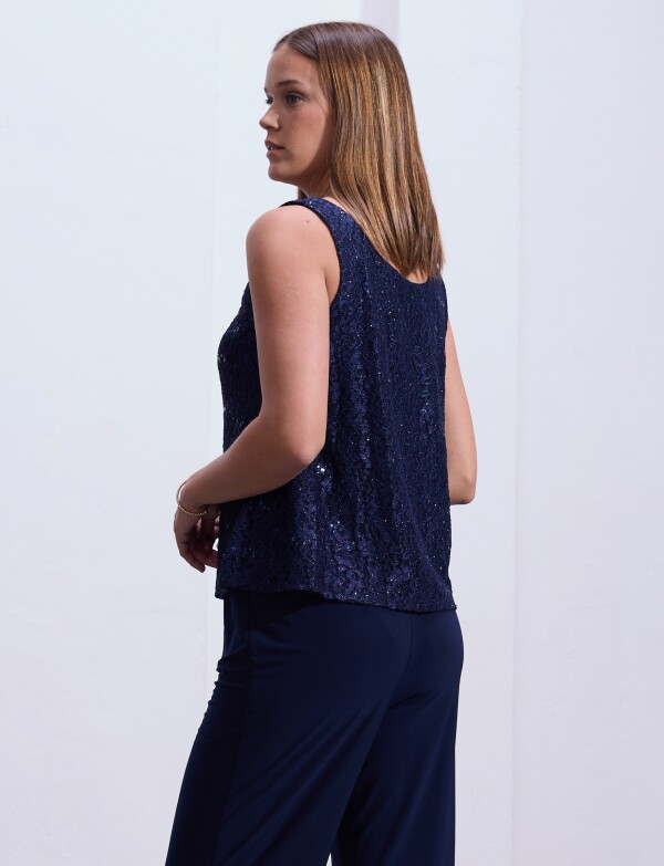 Set Noche 3 Pcs Pant AZUL