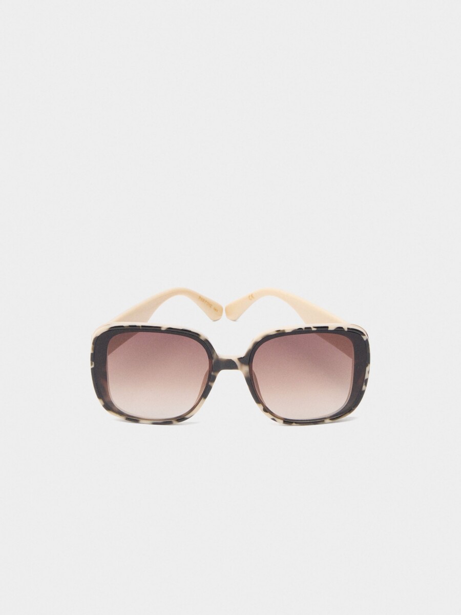 Gafas De Sol Cuadradas negro
