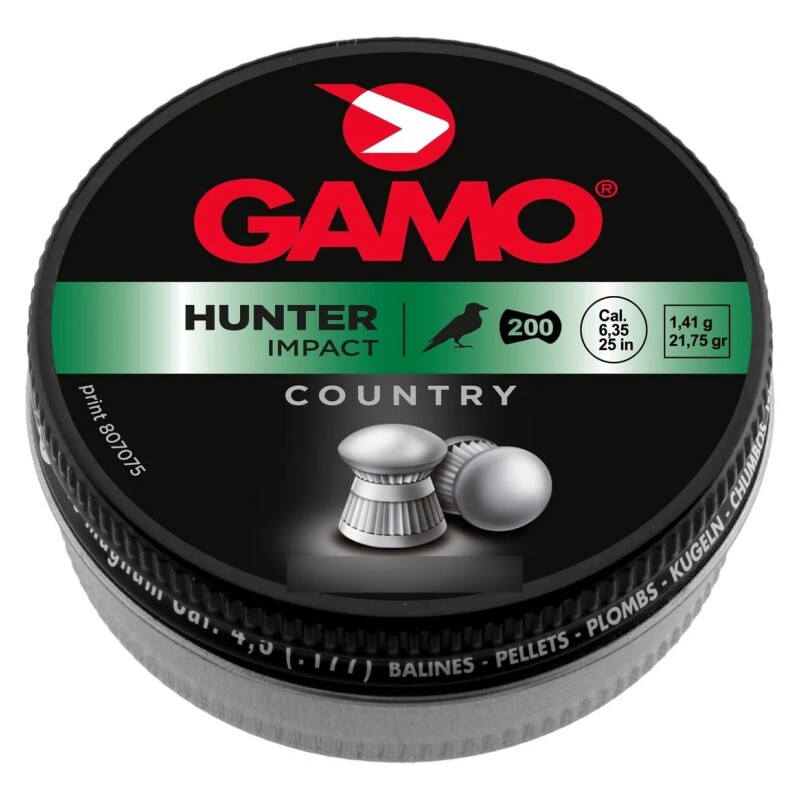 Chumbos Gamo Hunter 6,35 Mm 200 Unidades Chumbos Gamo Hunter 6,35 Mm 200 Unidades