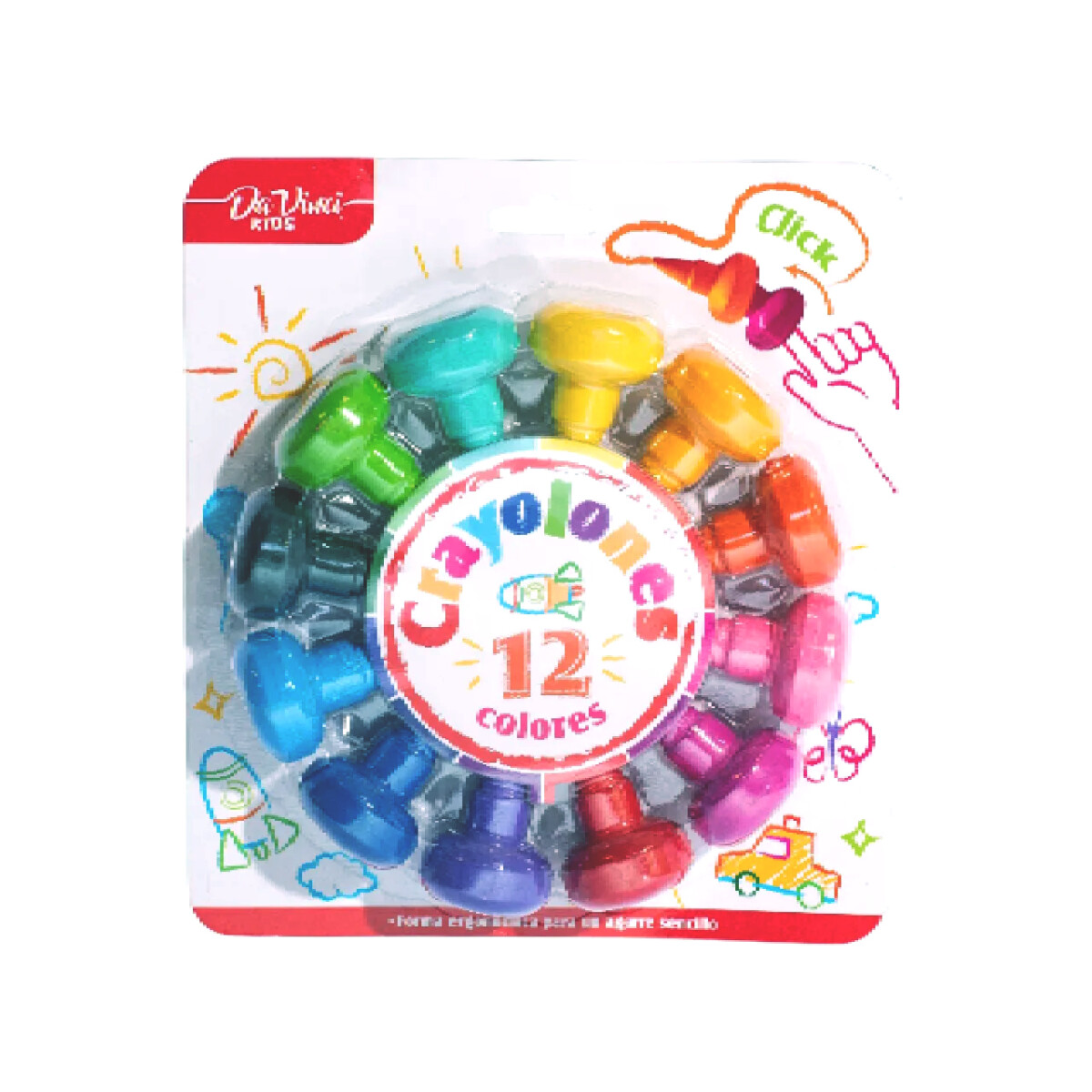 Crayolones Da Vinci Kids x 12 