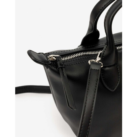 Bandolera Con Doble Asa Negro