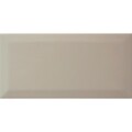 CERÁMICA BISELADA CREMA BX "A" 10X20 CM Cerámica Biselada Crema Bx "a" 10x20 Cm