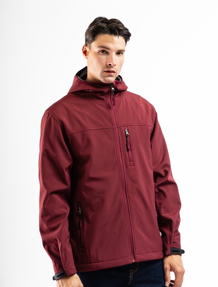 Campera Neopreno con Capucha Bordo