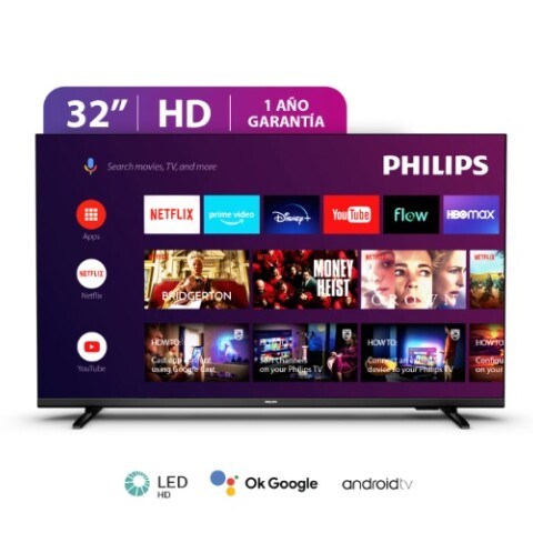 Smart Tv 32" Philips Android HD Smart Tv 32" Philips Android Hd