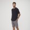 CAMISETA MM MASC PRETO ESCURO