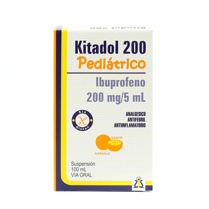 KITADOL 200 MG. JBE FR. X 100 ML. única