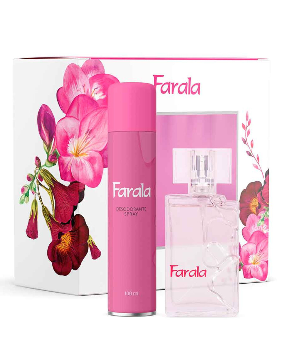 Set perfume Farala EDT 50ml + desodorante 100ml Original 