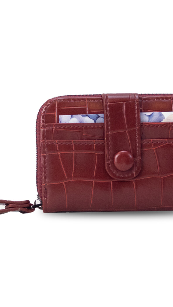 TARJETERO IRINA CROCO BORDEAUX