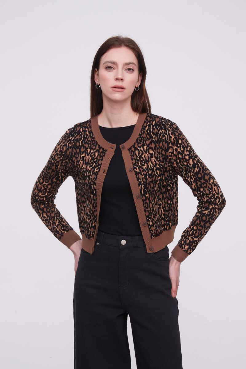 Cardigan Aiquille - Estampado 1 