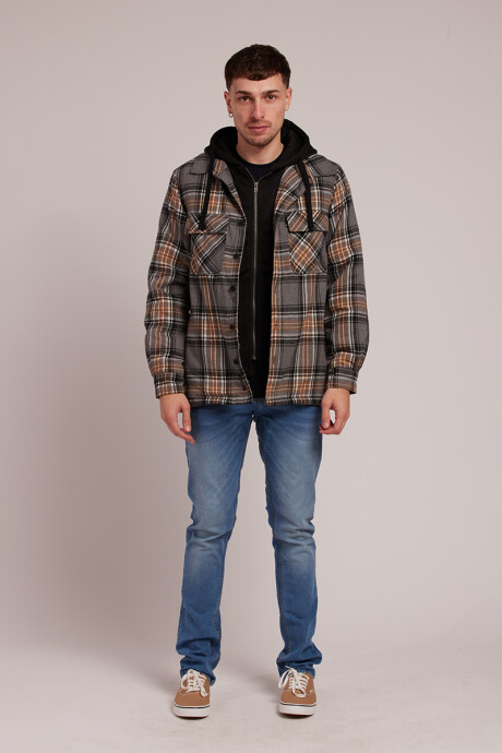 CAMISA MOGNA RUSTY Gris