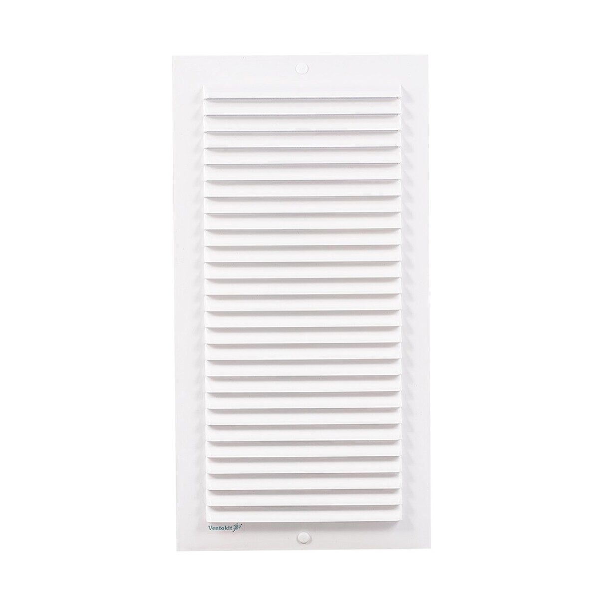 Rejilla de Ventilación PVC 18x34cm con mosquitero Ventokit 