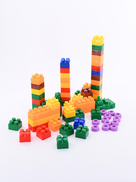 BLOQUES DE CONSTRUCCION MULTICOLOR