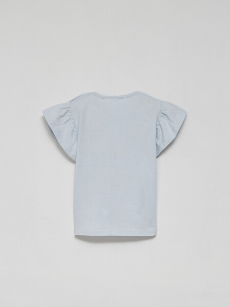Remera volados Celeste
