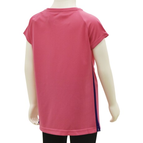 Remera Infantil Reebok G Es Func Tee Deportiva p/ Ejercicio Rosa