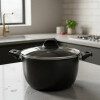 Olla Grafito con asas y tapa 20 cm 3.75 L CHEFF-FL Olla Grafito con asas y tapa 20 cm 3.75 L CHEFF-FL